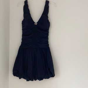 LEIFSDOTTIR  Navy Mini Dress Size Small